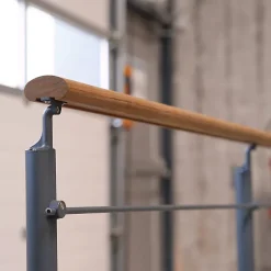 Kit garde-corps anthracite avec main courante Kebony 2m pose à plat, Opalu-Kordo Sale