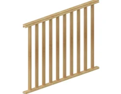 Sogem Kit garde-corps en sapin 1m50 Madeira