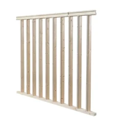 Sogem Kit garde-corps en sapin 1m50 Madeira