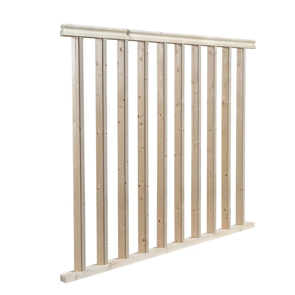 Sogem Kit garde-corps en sapin 1m50 Madeira