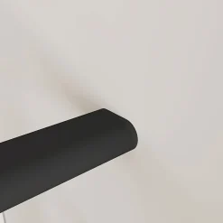 Kit Garde-corps 1m avec raccords muraux - Alu NOir - Pose suspendue et latérale - Pour usage intérieur et extérieur-AICA Sanitaire New