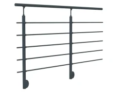 Kit garde-corps pour pose latérale Cala anthracite ral 7016-Sogem New