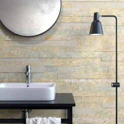 Carrelage Signature Kit Lamelle de Quartzite 3.4.5 6X60 Beige - vendu par boite de 0,81 m2 -