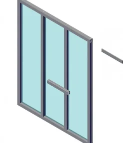 Kit lattes pour verrière d'intérieur-Optimum New