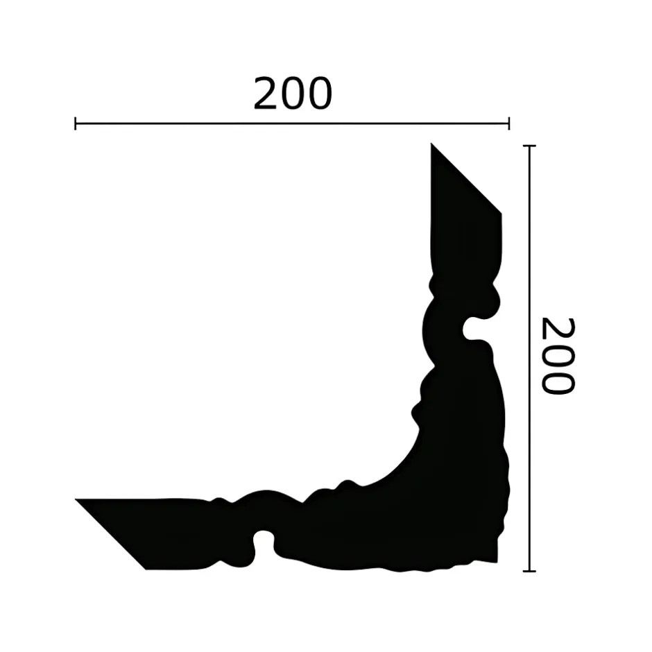 Noel & Marquet Kit éléments de coin NMC ARSTYL Z101 Élement décorative