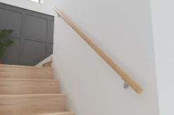 Kit main courante hêtre verni 2M-Alumin'home Sale