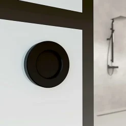 KIT Porte coulissante en verre + Rail coulissant - MONDO OPAQUE - H. 204 x L. 83 - Fabrication Française NORMANDIE-Aurys Best