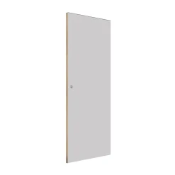 Kit porte coulissante MDF prêt à peindre 83 cm + Rail-Optimum Hot