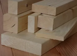 Lambourde non traitée et rabotée 63 x 38 mm L.2,4 m- Outlet