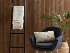 Lambris bois ISB sapin brossé naturel L. 205cm x l. 11,5cm x Ép. 0,9cm- Outlet