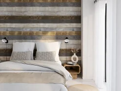 Colours Lambris bois patchwork 4 couleurs (vendu à la botte)