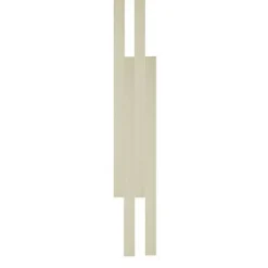 Lambris MDF frêne blanc (vendu à la botte)