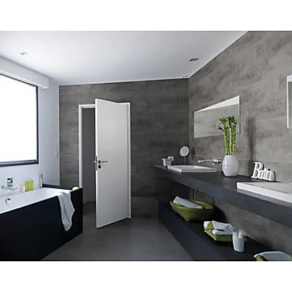 Grosfillex Lambris PVC Evolution 3000 béton foncé (vendu à la botte)