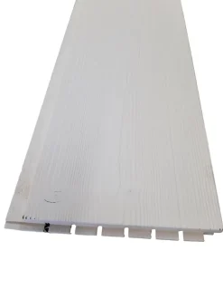 Lambris Sapin brossé blanc (vendu à la botte)