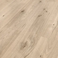 Lame minérale composite clipsable Italo 129 x 20 cm décor bois clair rustique (vendue au carton)-GoodHome Online