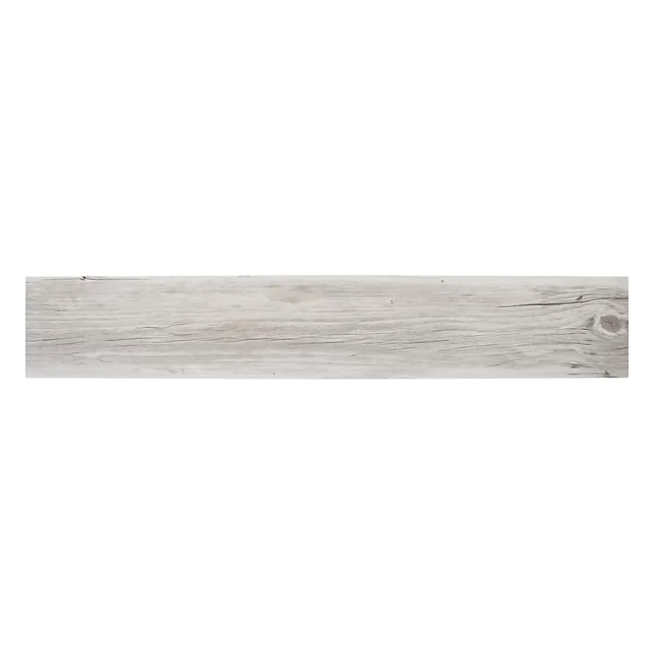 GoodHome Lame PVC adhésive Poprock blanc 15,2 x 91,4 cm