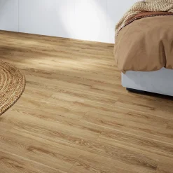 GoodHome Lame PVC adhésive Poprock 15x91 cm blond (vendue au carton)