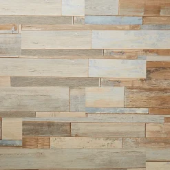 GoodHome Lame PVC adhésive PopRock décor bois multi-lames 15 x 91 cm (vendue au carton)