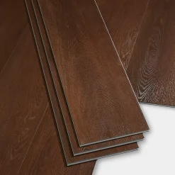 GoodHome Lame PVC clipsable Gospel bois brun 22,8 x 122 cm (vendue au carton)