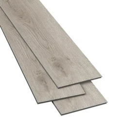 Lame PVC clipsable Mambo plus 18x122 cm décor bois gris brun avec sous-couche intégrée (vendue au carton)-GoodHome