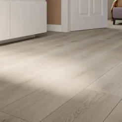 Lame PVC clipsable Mambo plus 18x122 cm décor bois gris brun avec sous-couche intégrée (vendue au carton)-GoodHome