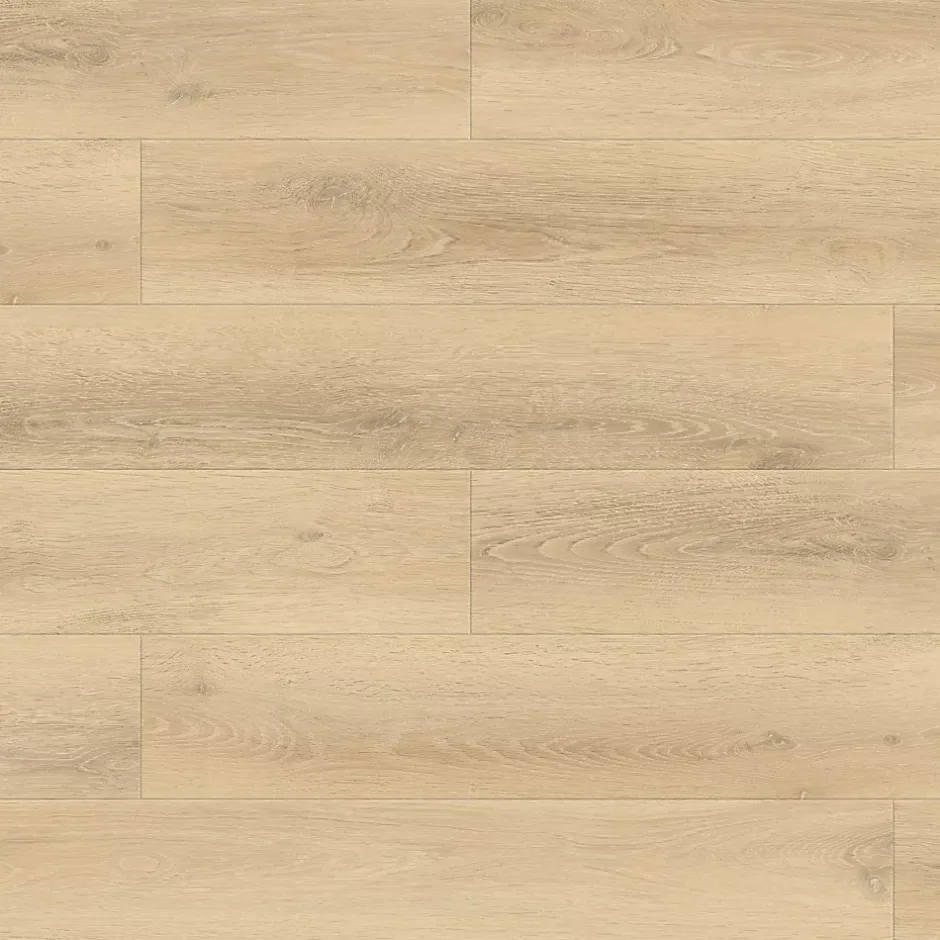 Lame PVC clipsable Mambo plus 18x122 cm décor bois naturel avec sous-couche intégrée (vendue au carton)-GoodHome Discount