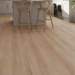 GoodHome Lame PVC clipsable Mambo 124x19 cm décor bois naturel rustique (vendue au carton)