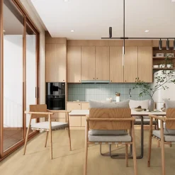 Gerflor Lame PVC clipsable Senso Clic Premium Rigide Acoutisque bois miel 22,9 x 125 cm, , (vendue au carton)