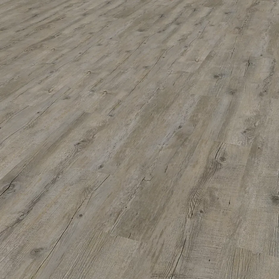 Lame PVC clipsable Senso clic 2 Pecan gris 21,2 x 123,9 cm (vendue au carton)-Gerflor Online