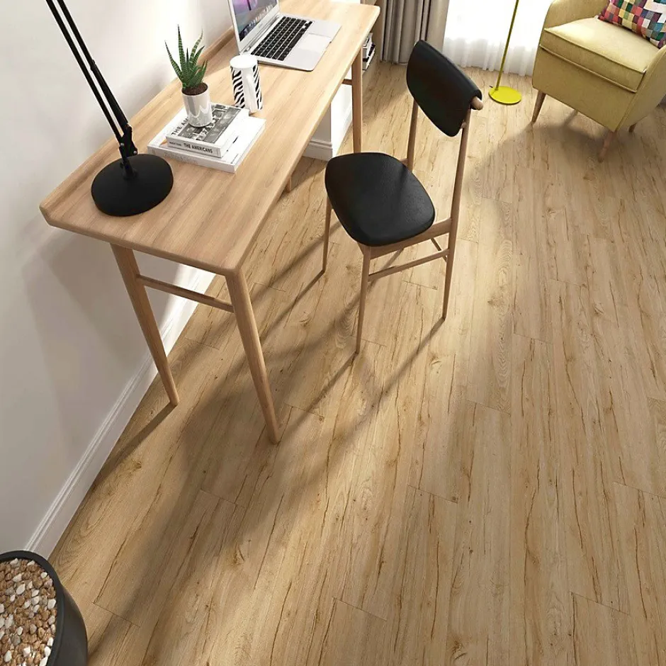 Concept Mosaïque Lame pvc clipsable 18,4x122 cm ESSENTIEL MARRON