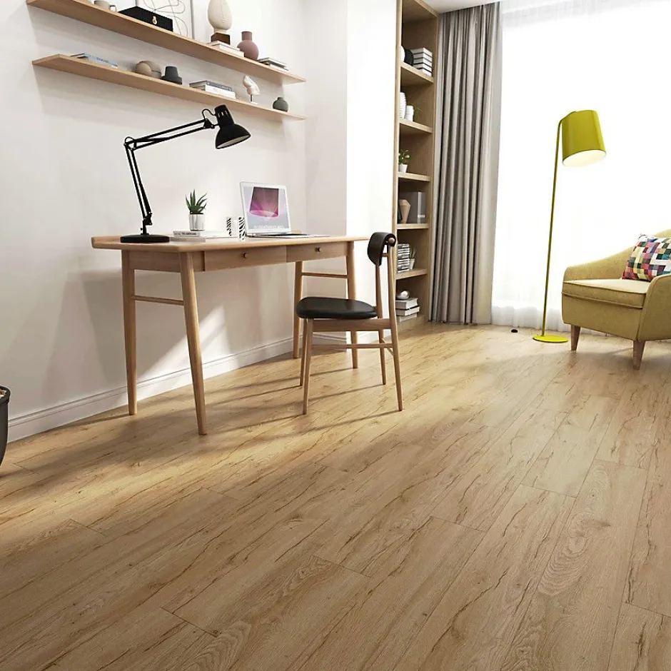 Concept Mosaïque Lame pvc clipsable 18,4x122 cm ESSENTIEL MARRON