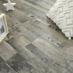 Décoweb Lame sol vinyle rigide Performance - Clic 5G - Bois Vintage Naturel - Paquet de 1,76 m²