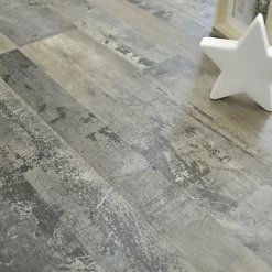 Décoweb Lame sol vinyle rigide Performance - Clic 5G - Bois Vintage Naturel - Paquet de 1,76 m²