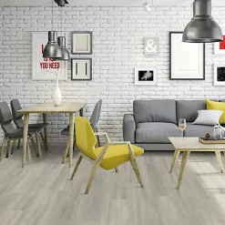 Gerflor Lame vinyle - Creation 40 rigid acoustic à clipser - Bostonian oak Beige - Paquet de 2 m²