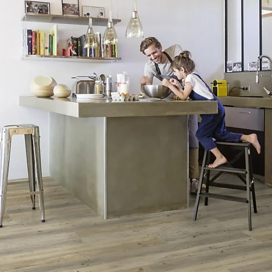 Lame vinyle - Creation 40 rigid acoustic à clipser - Longboard - Paquet de 2 m²-Gerflor Outlet