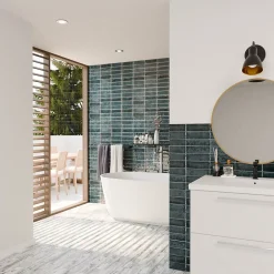 GoodHome Lames PVC Clipsable - Ep. 4 mm - GARANTIE 15 ans - Bois Gris Clair - Dimensions L 122 x l 18 cm