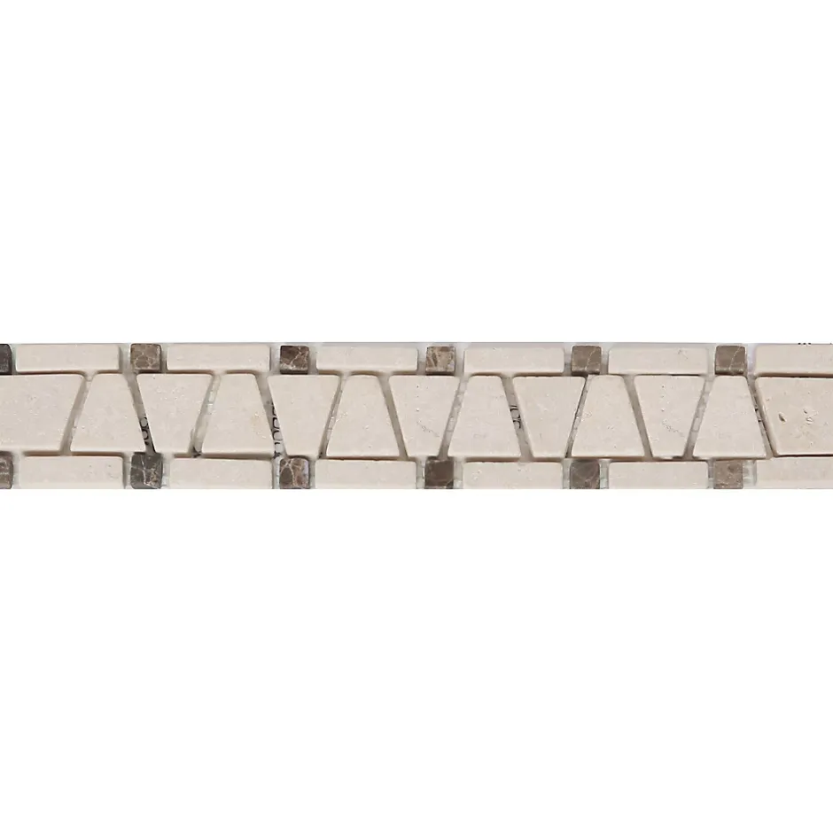 GoodHome Listel beige 5x30cm Bizance