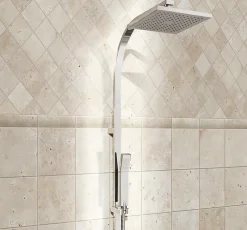 GoodHome Listel beige 2,5x20cm Travertino pierre naturelle