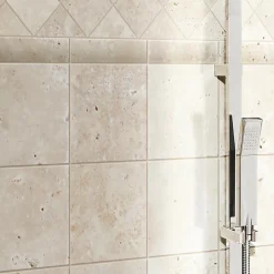 GoodHome Listel beige 2,5x20cm Travertino pierre naturelle