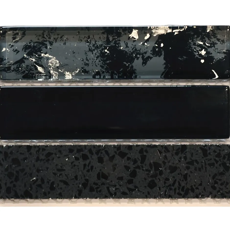 Casa Linéa LISTEL CHARLESTON DARK HORIZONTAL 1 PIÈCE 7,5 X 30 CM CASA LINEA