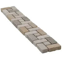 Listel en Travertin Mix - Géométrique-Albedo Pierre Clearance