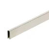 MATinter Listel inox argent L.6 x l.0,3 cm x Ép.10 mm Mat inter