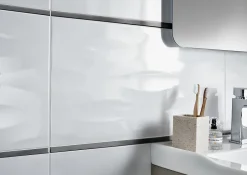 Listel noir 2 x 60 cm Palmi-GoodHome Clearance