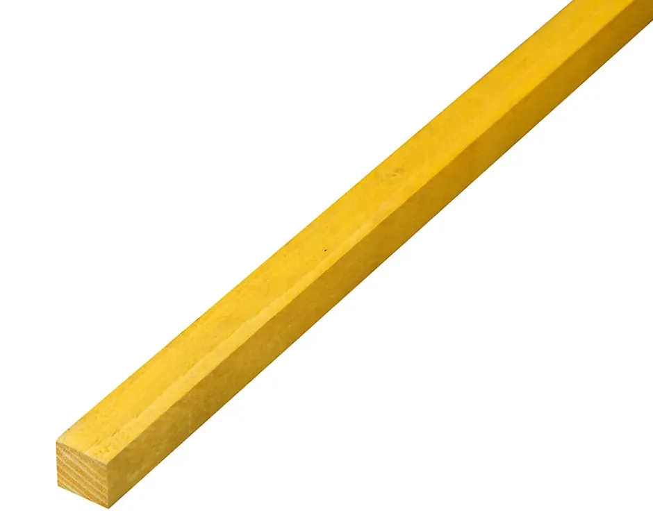 Liteau traité 27 x 25 mm L.2,4 m classe 2