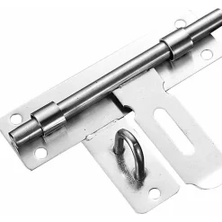 Deko Loquet de porte serrure de porte loquet de porte pêne de porte loquet de porte coulissante acier inoxydable