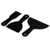 Ocai Lot 3 couteaux pour papier peint plastique noir 5 / 10 / 15 cm