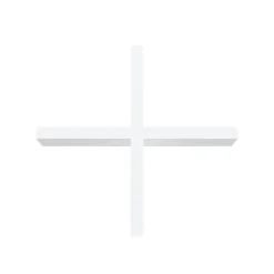 Diall Lot 250 croisillons en X écart 1,5 mm