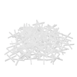 Diall Lot 250 croisillons en X écart 1,5 mm