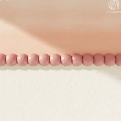 Lot 5 Moulures Décoratives Perle Brut - 100 x 3 cm - Bois de hêtre massif - Style Parisien - A peindre-Decoparisienne Best