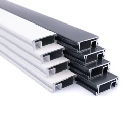 Lot 4 Profils Moustiquaire Cadre recoupable - Longueur 100cm - Alu Blanc-Avosdim Hot